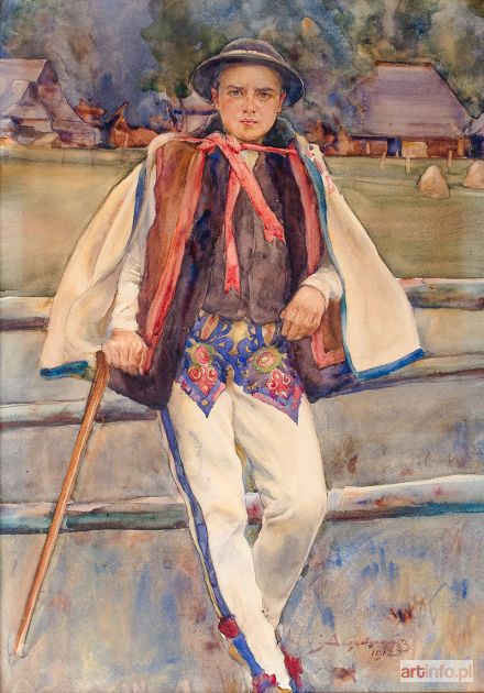 AUGUSTYNOWICZ Aleksander | Wyczekiwanie, 1912 r.