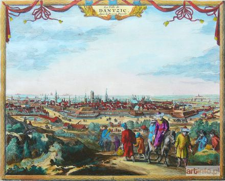 VAN DER AA Pieter | La Ville de Dantzic dans la Prusse Royale