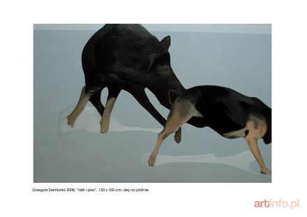 SIEMBIDA Grzegorz Antoni | Pies i dzik, 2008