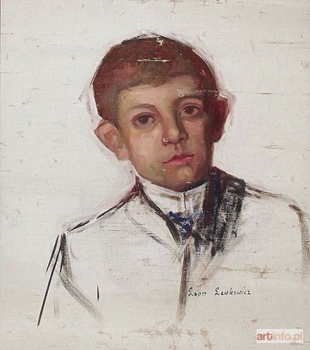 LEWKOWICZ Leon | Portret chłopca - szkic