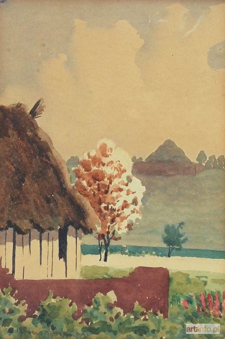 SZCZERBIŃSKI Mieczysław | Widok na kopiec Kościuszki, 1935