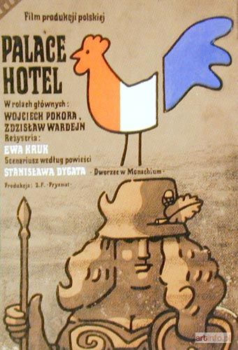 MŁODOŻENIEC Jan | Projekt plakatu do filmu Palace Hotel