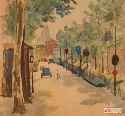 WENBAUM Abraham | L'avenue de Saint Ouen