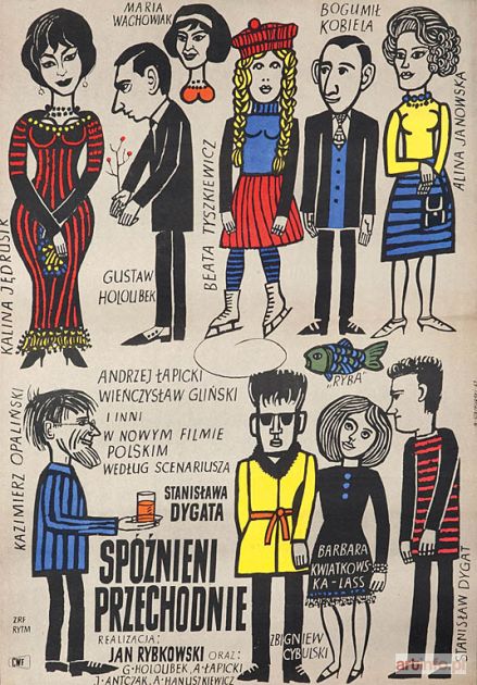 STACHURSKI Marian | SPÓŹNIENI PRZECHODNIE, 1962 R.