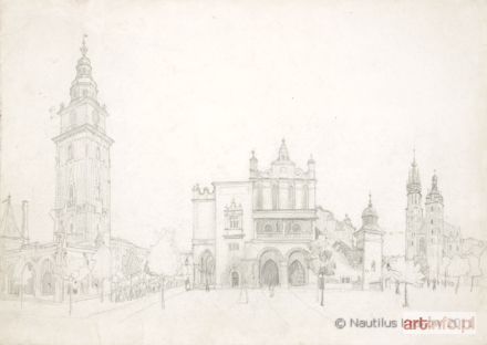 SKOCZYLAS Władysław | Rynek w Krakowie, 1911