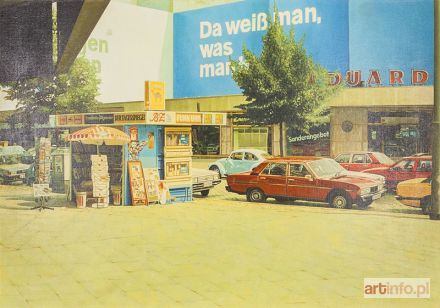 SADOWSKI Andrzej Adam | Berlin Zachodni - Camel Filter - Knesebeck Strasse, 1985