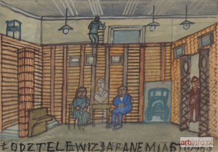 NIKIFOR Krynicki | NIKIFOR w TELEWIZJI ŁÓDZKIEJ, 1965