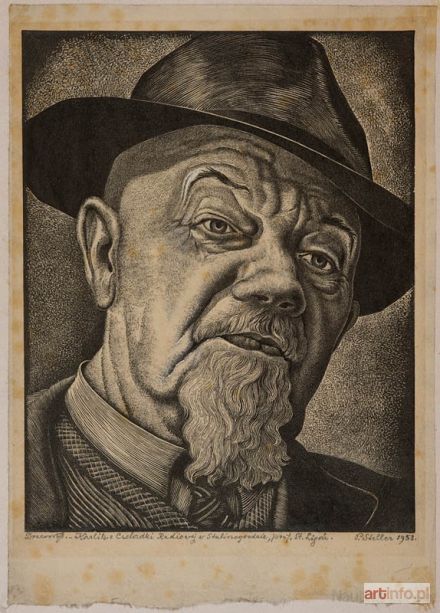 STELLER Paweł | Portret Stanisława Ligonia, 1953