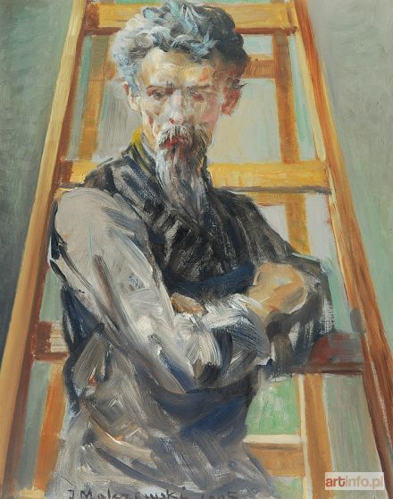 MALCZEWSKI Jacek | PRZY DRABINIE, 1905