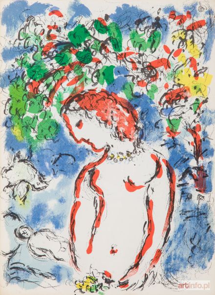 CHAGALL Marc | Jour de Printemps (Spring Day) z cyklu Derriere le Miroir, Nr. 198, 1972 r.