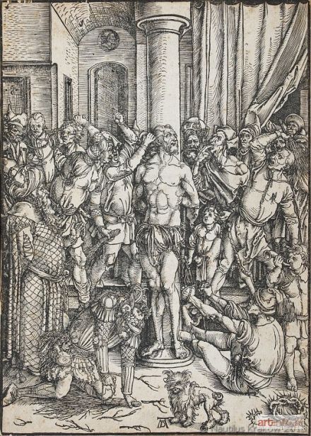 DÜRER Albrecht | Die Geisselung Christi [Biczowanie Chrystusa], przełom XV i XVI w.