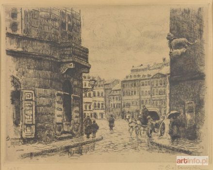 CIEŚLEWSKI Tadeusz  (syn) | Stare miasto, 1935