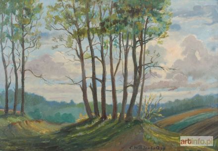 WIEDERHOLD Carl | Skraj lasu, 1939