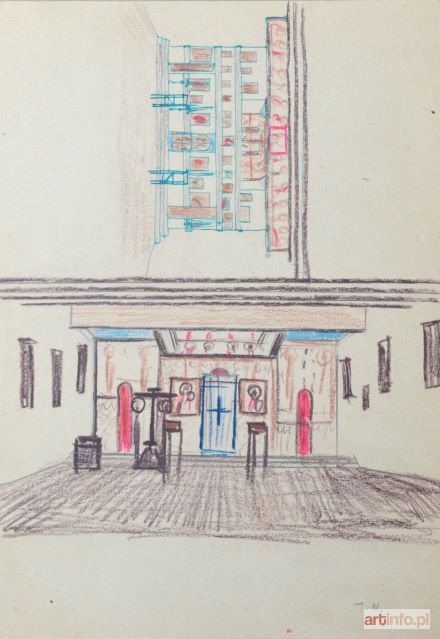 NOWOSIELSKI Jerzy | Cerkiew/Ikonostas, 1950 r.