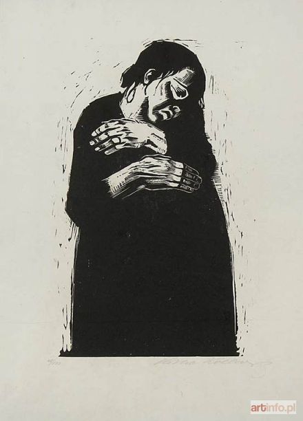 KOLLWITZ Käthe | Wdowa I, 1922-1923