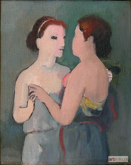 MERKEL Jerzy (Georges) | Deux femmes 1943)