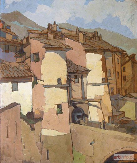 PETROFF André | Vue d`un village (1929)