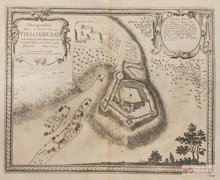 DAHLBERG Erik J. | Plan fortu w Cieszynie, 1696