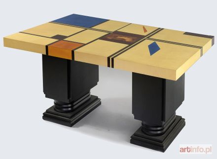 Stół - biurko w stylu konstruktywistycznym