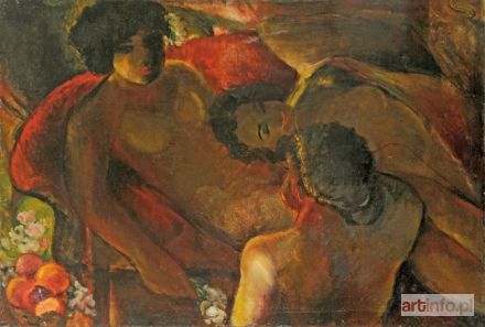 RUTKOWSKI Kazimierz | BACHANALIA (Ménage l trois), 1931