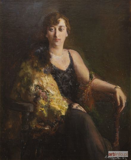 ADWENTOWICZ Lucjan | Portret damy, 1931 r.