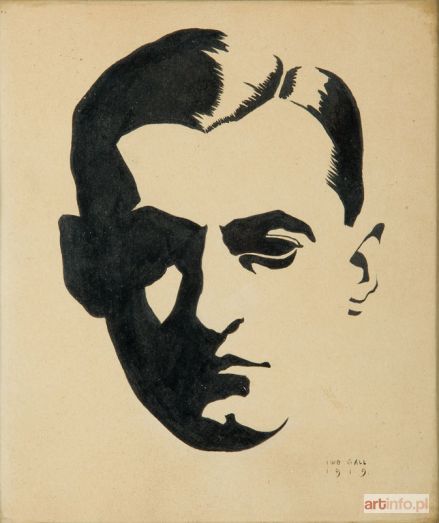 GALL Iwo | Autoportret, 1919 r.