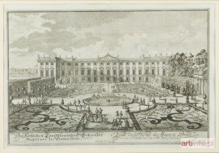 DALENSBACH Johann Adam | Pałac Trautson od strony ogrodu w Wiedniu, 1715 r.