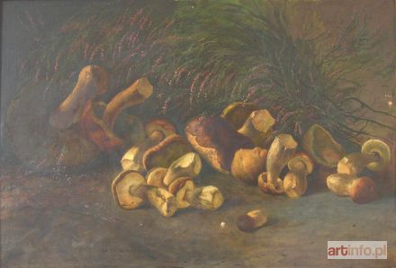 RAPACKI Józef | Nature morte aux cepes (1912)