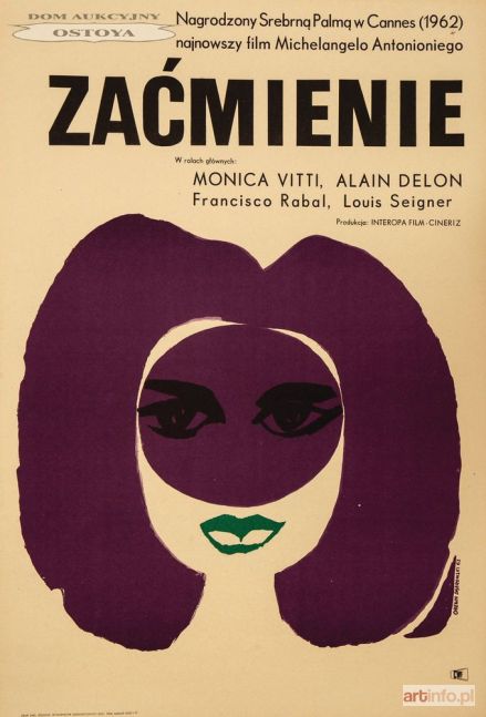 DĄBROWSKI Andrzej | Plakat do filmu ZAĆMIENIE, 1963