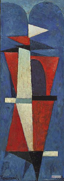 DAWSKI Stanisław | KOMPOZYCJA GEOMETRYCZNA, 1952