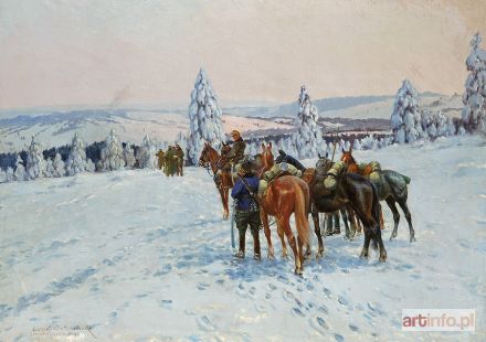 WINTOROWSKI Leonard | UŁANI NA PATROLU, 1921