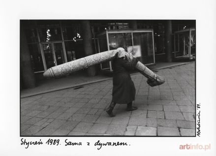 BOHDZIEWICZ Anna Beata | January 1989. Alone with the Carpet from the Photojournal