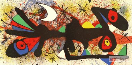 MIRÓ Joan | Abstrakcja 1, 1974