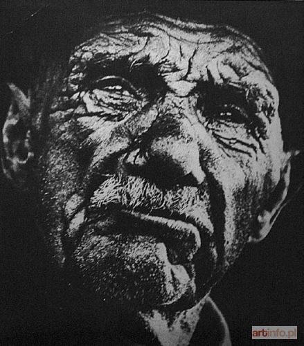 BEKSIŃSKI Zdzisław | Portret dziadka artysty, ok. 1955