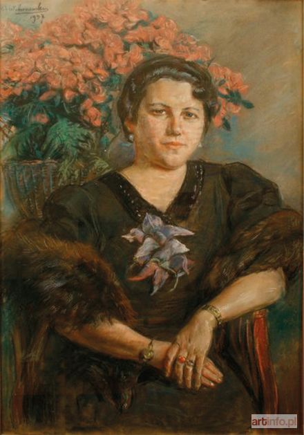 WODZINOWSKI Wincenty | Portret kobiety - Helena Mond