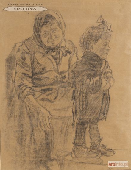 LACHUR Zdzisław | BABCIA Z WNUCZKĄ, 1946