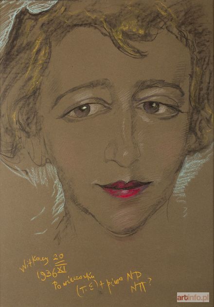 WITKACY - WITKIEWICZ Stanisław Ignacy | Portret Heleny Maciakowej, 1938