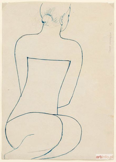 NOWOSIELSKI Jerzy | Akt, 1952