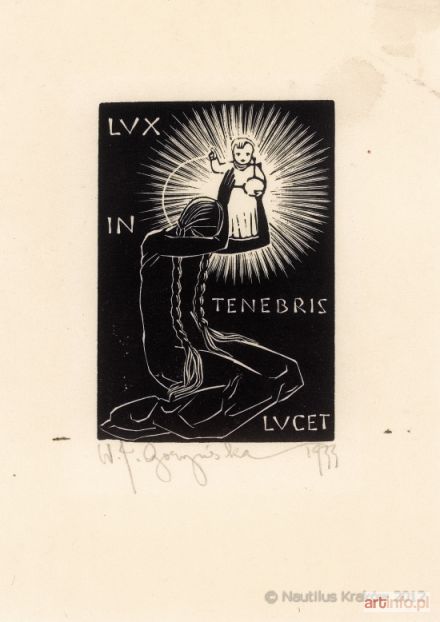 GORYŃSKA Wiktoria | Lux In tenebris lucet, 1933