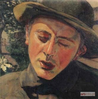 HOFMAN Wlastimil | Portret mężczyzny w kapeluszu, 1910