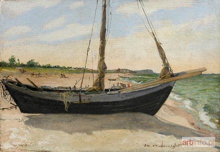 CHODKOWSKI Wacław | ŁÓDŹ NA PLAŻY, 1933 r.