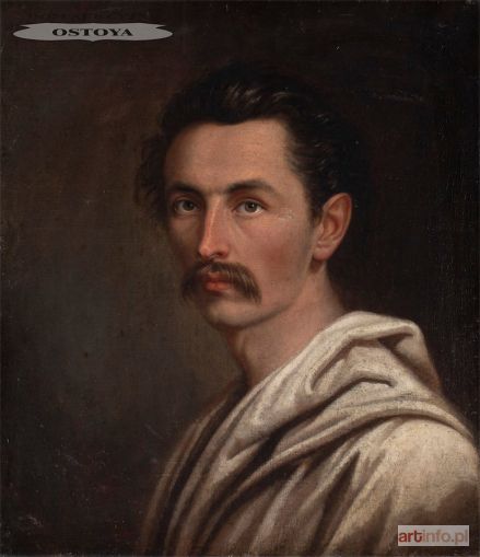 MALARZ francuski | PORTRET MŁODZIEŃCA, poł. XIX w.