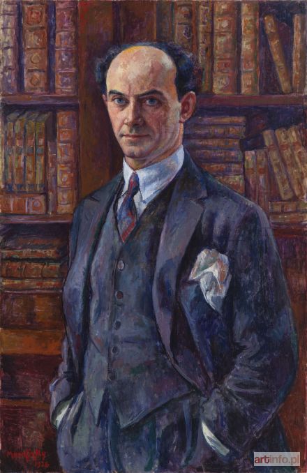 MĘDRZYCKI Maurycy (MENDJIZKI Maurice) | Portret mężczyzny, 1928 r.