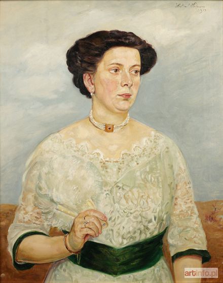 HOFMAN Wlastimil | Portret damy (pani Generałowa), 1915 r.