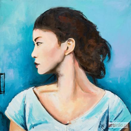 ŚRODOWSKA Katarzyna | Dziewczyna w niebieskiej bluzce, 2015 r.