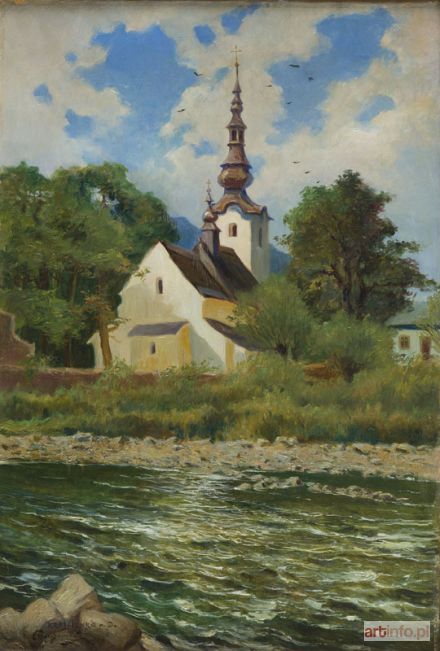 HARASIMOWICZ Marceli | Kościół w Krościenku nad Dunajem, 1926 r.