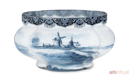 Wazon Legras & Cie Verreries de Saint-Denis, ok. 1910 r.