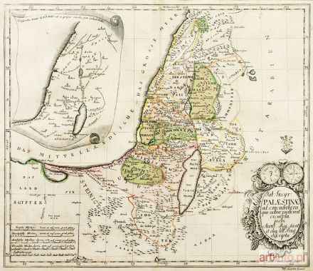 EULER Leonhard | Mapa Palestyny