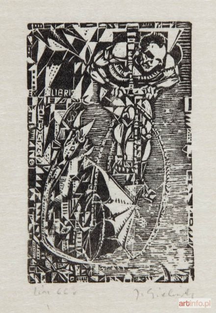 GIELNIAK Józef | EXLIBRIS, 1966 R.