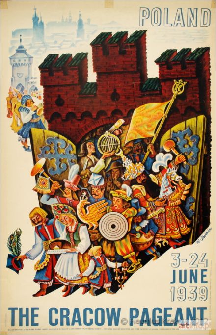 CHOMICZ Witold | The Cracow pageant [Kraków], 1939